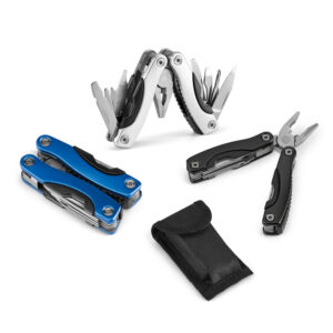 Ferramenta Kit Mini Alicate Multifunções Dobrável Inox e Alumínio Sg71049