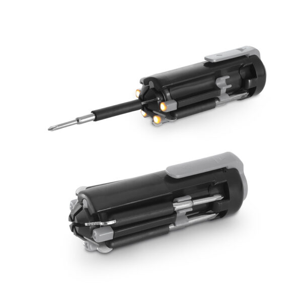 Ferramentas Kit 4 LEDs e Chaves 5 Pontas Clipe ABS Sg71049