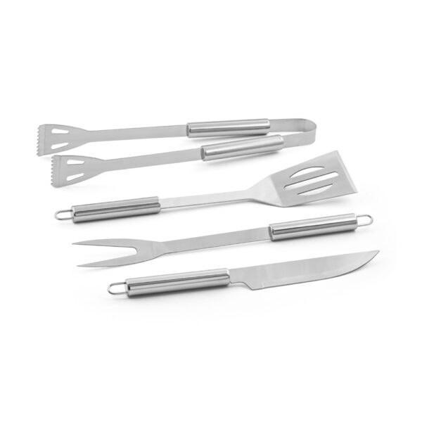 Kit Churrasco 4 Peças e Estojo Aço Inox Sg14149 - Image 2