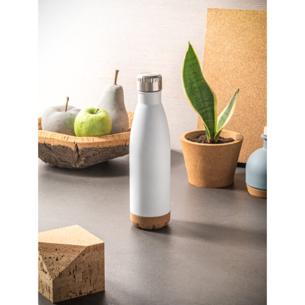Garrafa Squeeze Térmica Inox e Cortiça 560ml Sg04249 - Image 9