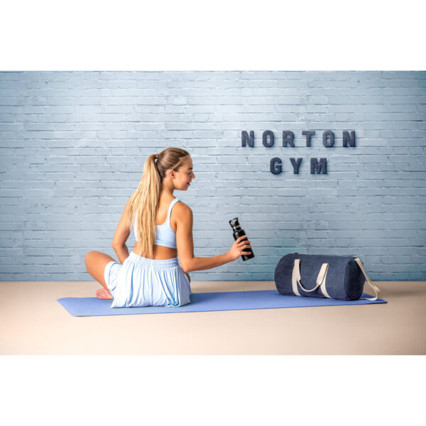 Fitness Tapete para Ginástica Yoga e Pilates em EVA com Bolsa Sg73189 - Image 6