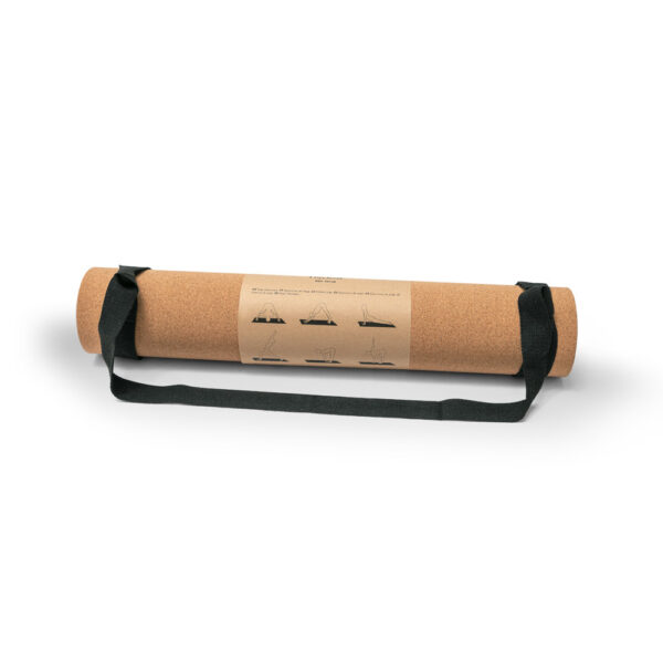 Fitness Tapete para Ginástica Yoga e Pilates em Cortiça com Bolsa Sg83189 - Image 10