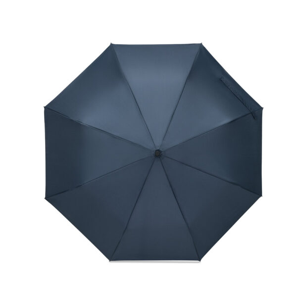 Guarda-chuva Dobrável Poliéster Pongee Fibra de Vidro Pega em Madeira Sg04099 - Image 2