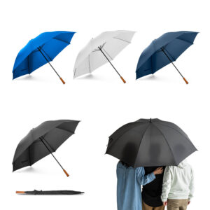 Guarda-chuva de Portaria Poliéster Pega em Madeira Sg22199