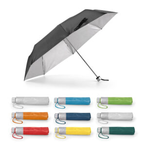Guarda-chuva Dobrável Poliéster Interno Cinza Sg53199