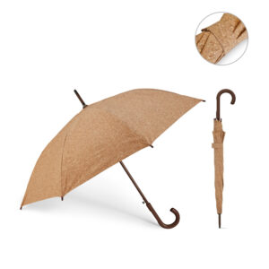 Guarda-chuva Cortiça Haste e Pega em Madeira Sg14199