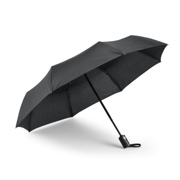 Guarda-chuva Poliéster Pongee Dobrável em 3 Secções, Sg74199 - Image 4