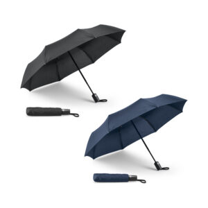 Guarda-chuva Poliéster Pongee Dobrável em 3 Secções, Sg74199