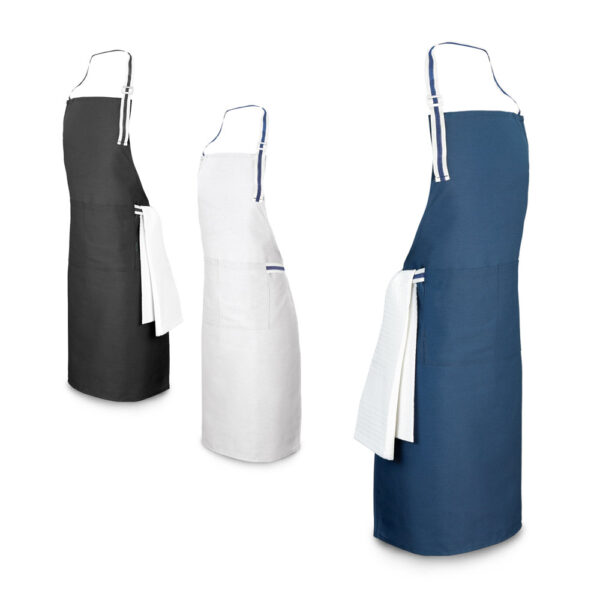 Avental Algodão e Poliéster 2 Bolsos e Fivela Sg03899