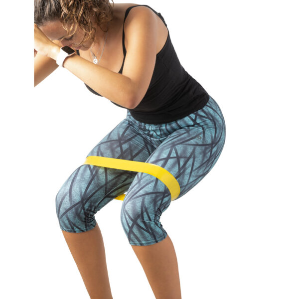 Fitness Kit 4 Bandas Elásticas de Ginástica Nível de resistência diferentes com Bolsa Sg07999 - Image 3
