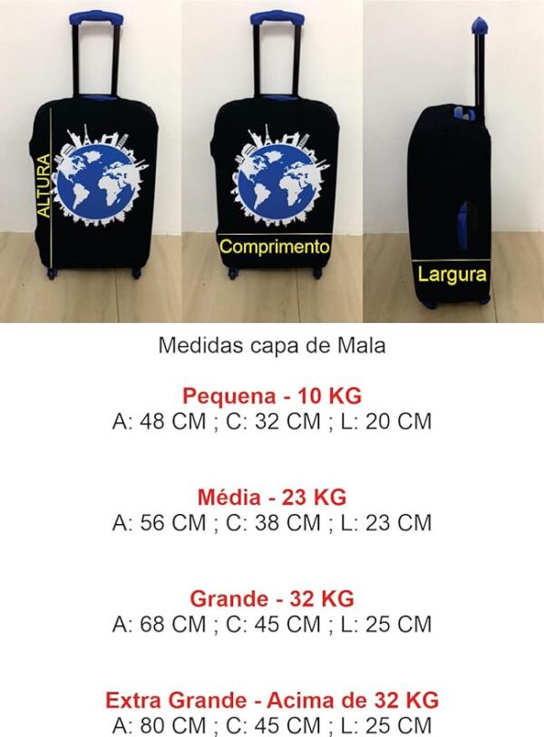 Capa Poltrona de Onibus e Mala Scapa - Image 11
