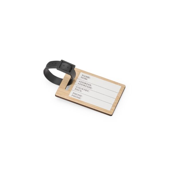Tag Identificador de Bagagem Bambu S90010 - Image 3