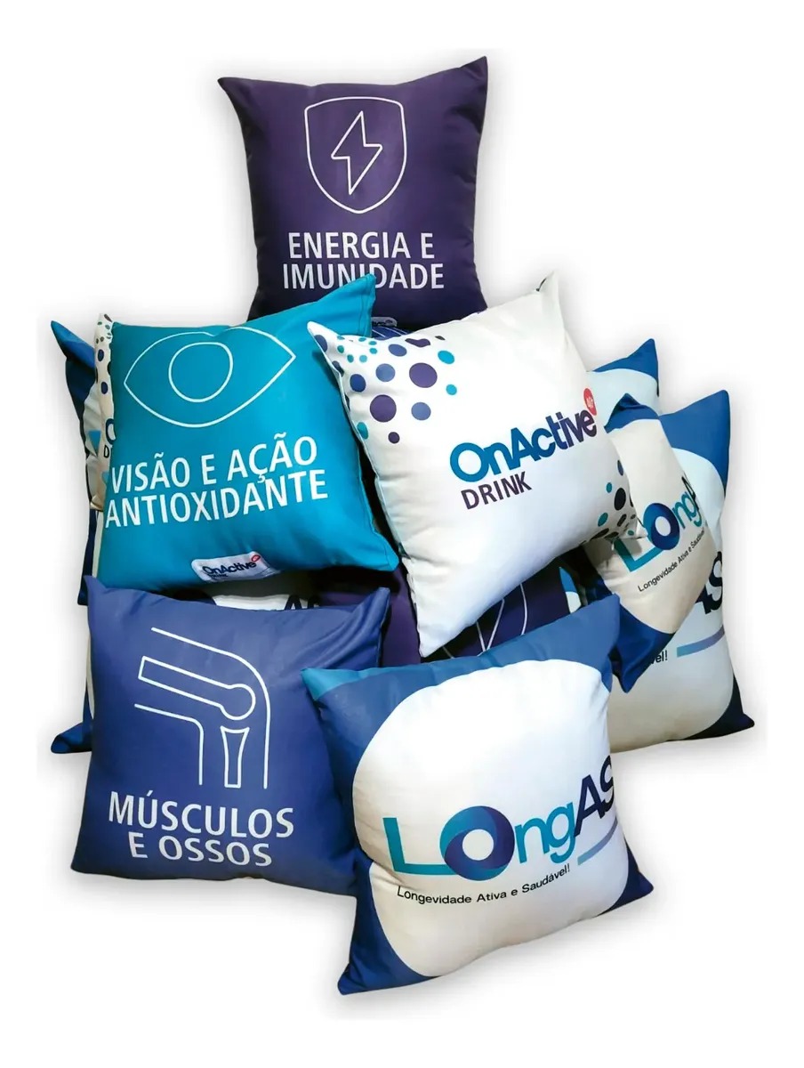 Almofada Personalizada Qualidade Premium Tam 40x40cm Salmofada - Imagem 2