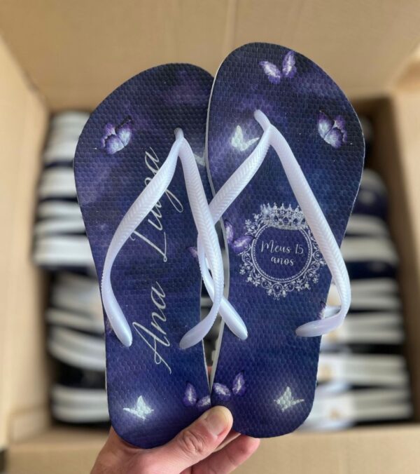 Chinelo Borracha Similar Personalizado para Festas e Eventos Schinelo - Image 5