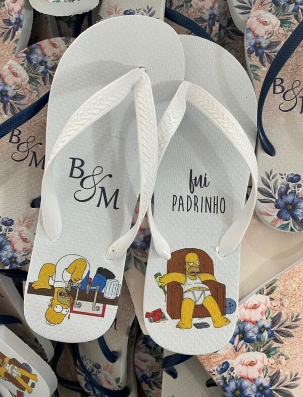 Chinelo Borracha Similar Personalizado para Festas e Eventos Schinelo - Image 9