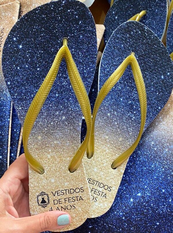 Chinelo Borracha Similar Personalizado para Festas e Eventos Schinelo - Image 2