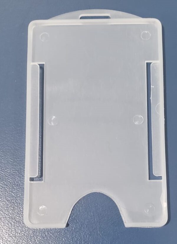 Bolsa Porta Crachá e Porta Credencial PVC Cristal Horizontal e Vertical Scracha - Image 3