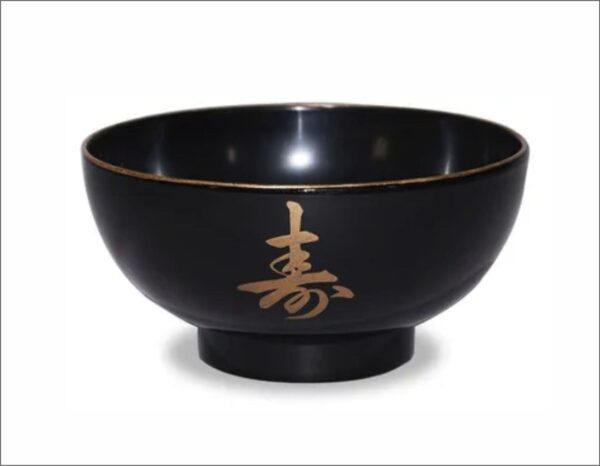 Tigela Cumbuca Bowl Japonesa 360ml Oriental Ideograma Japonês com Hashi Sjapa
