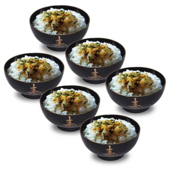 Tigela Cumbuca Bowl Japonesa 360ml Oriental Ideograma Japonês com Hashi Sjapa - Image 9
