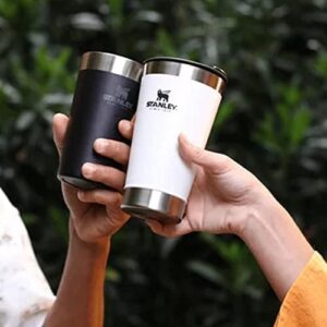 Copo Térmico Cerveja Stanley Original 473ml com Tampa e Abridor de Garrafas Inox livre de BPA Isolado à vácuo parede dupla Sstanley