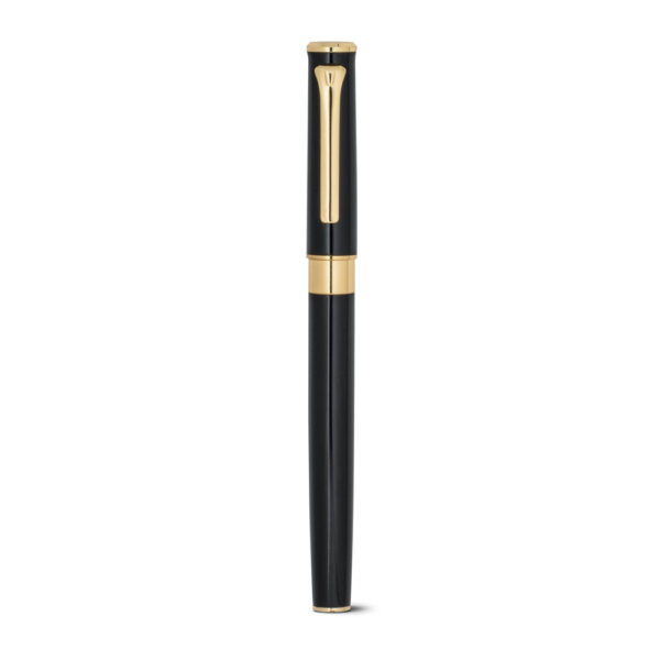 Conjunto Executivo Luxo Caneta Roller e Esferográfica Elementos com banho de ouro 18K e Estojo Presente Sg64118 - Image 7