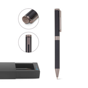 Caneta Executiva Esferográfica Design Minimalista Estojo Presente Sg60218