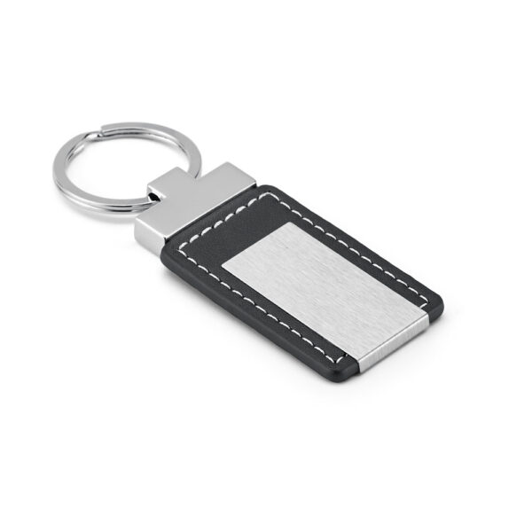 Chaveiro Executivo Couro Sintético e Metal com Estojo Presente Sg65139 - Image 2