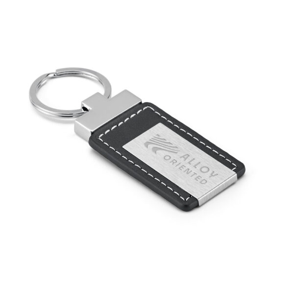 Chaveiro Executivo Couro Sintético e Metal com Estojo Presente Sg65139 - Image 4