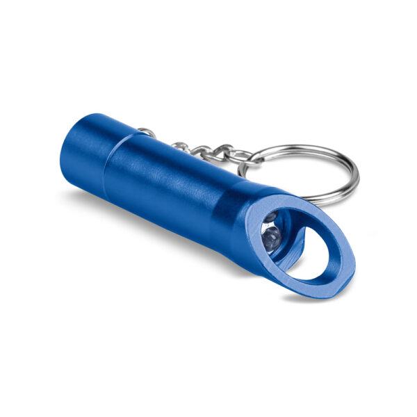 Chaveiro 3 em 1 com Abridor de Garrafas e Lanterna em Metal com 3 LEDs Sg76239 - Image 5