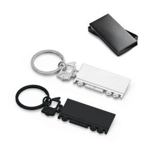 Chaveiro Executivo Miniatura Caminhão Metal com Estojo Presente Sg14339