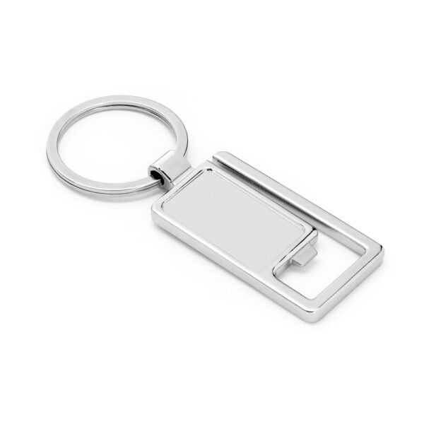 Chaveiro Executivo Metal com Abridor de Garrafa e Estojo para Presente Sg86339