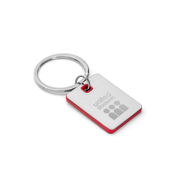 Chaveiro Metal e ABS Retangular Sg27339 - Image 7