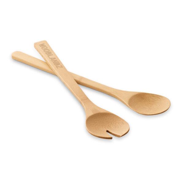 Talheres para Salada em Bambu Sg96939 - Image 2