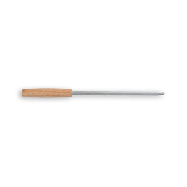 Kit Churrasco 7 Peças Inox e Madeira (faca japonesa, faca chefe, garfo, pinça, faca pequena, afiador e pincel) Tabua e Estojo Madeira Sg40149 - Image 5