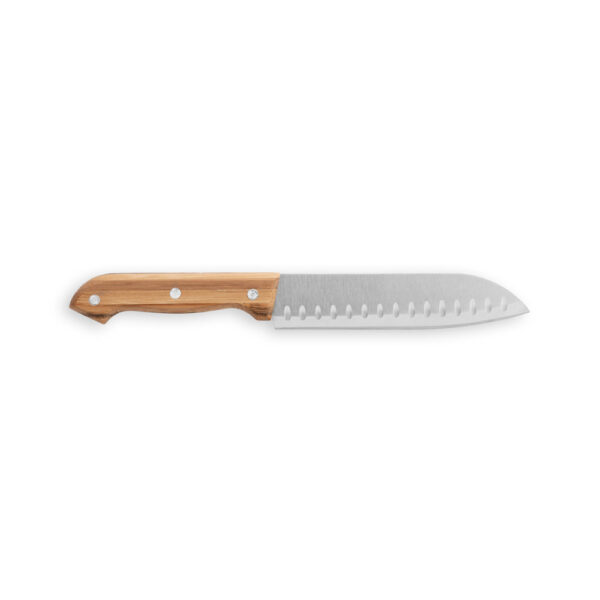 Kit Churrasco 4 Peças Inox e Madeira (faca japonesa, faca chefe, faca boning, garfo) e Estojo Madeira Sg11149 - Image 5