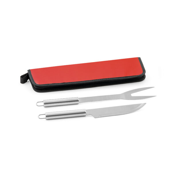 Kit Churrasco 2 Peças Inox e Estojo Nylon Sg63149 - Image 4