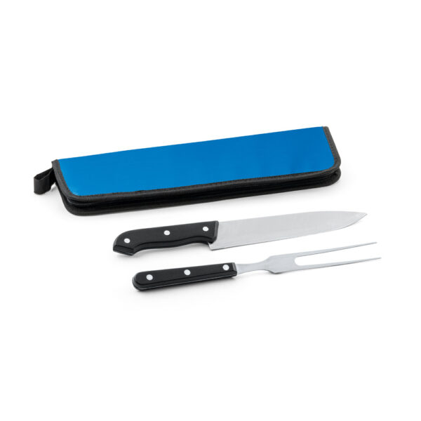 Kit Churrasco 2 Peças Inox com Estojo Nylon Sg73149 - Image 4