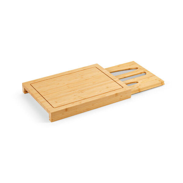 Tábuas Bambu e 3 Facas Caixa Kraft Sg93349 - Image 4