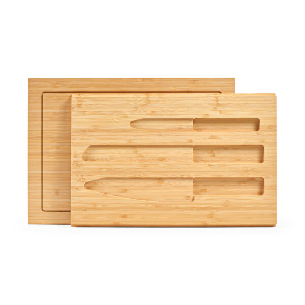 Tábuas Bambu e 3 Facas Caixa Kraft Sg93349 - Image 6