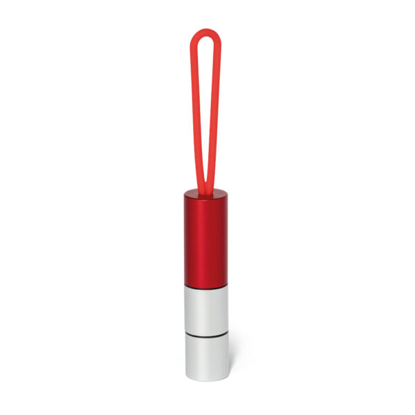 Lanterna Alumínio LED, Porta Comprimidos Alça Silicone Sg55749 - Image 3