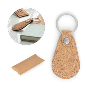 Chaveiro Cortiça Oval Sg15059