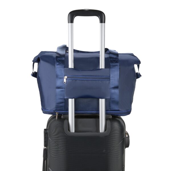 Bolsa Esportiva e Viagem Troley Expansível e Dobrável Poliéster Sb19040 - Image 3