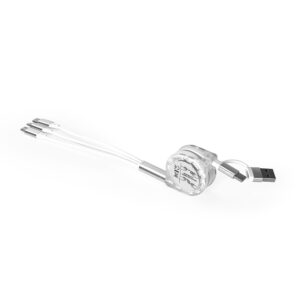 Carregador Celular Cabo USB Retrátil 3 em 1 Sa83301