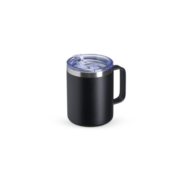 Caneca de Café 350ml Térmica Inox Parede Dupla Tampa Acrilica Sb16060 - Image 5