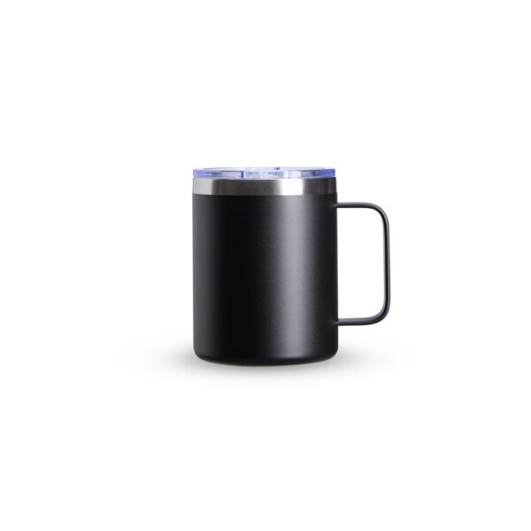 Caneca de Café 350ml Térmica Inox Parede Dupla Tampa Acrilica Sb16060 - Image 2