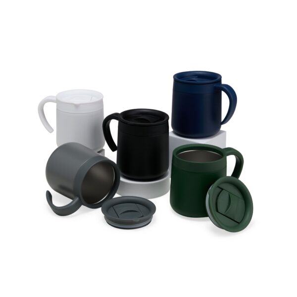 Caneca de Café 350ml Térmica Inox Parede Dupla S21981