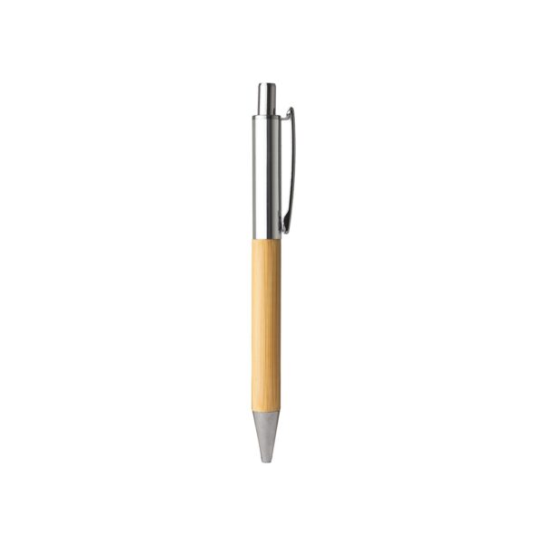Caneta Executiva Clique Metal e Bambu S95051 - Image 3