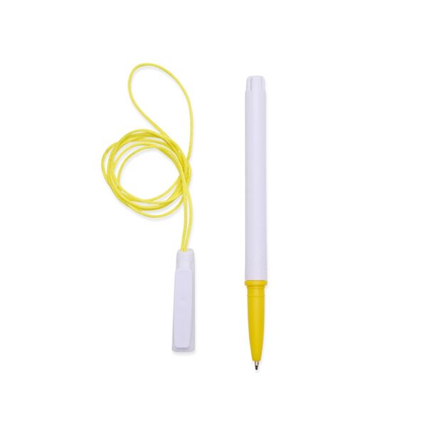 Caneta com Cordão de Pescoço Plástica S47881 - Image 4