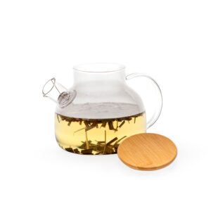 Chaleira Vidro Borossilicato 1 Litro com Filtro S19280