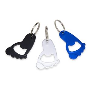 Chaveiro Metal Abridor Miniatura Pé S48050